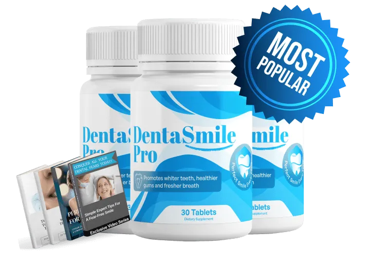 DentaSmile Pro supplement bottles
